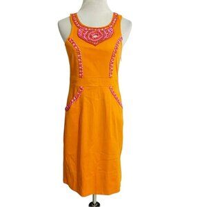 Gretchen Scott Size XS  Dress Embelisshed Sleeveless Knee Length